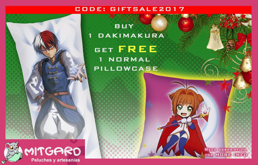 HOLIDAY PROMO 2- GET A FREE PILLOW FOR BUY A DAKIMAKURA ! - Mitgard Studio